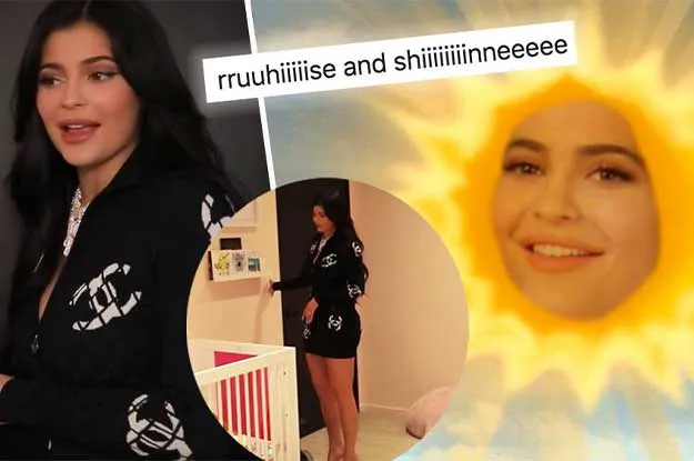 Kylie Jenner Rise and Shine viral moment