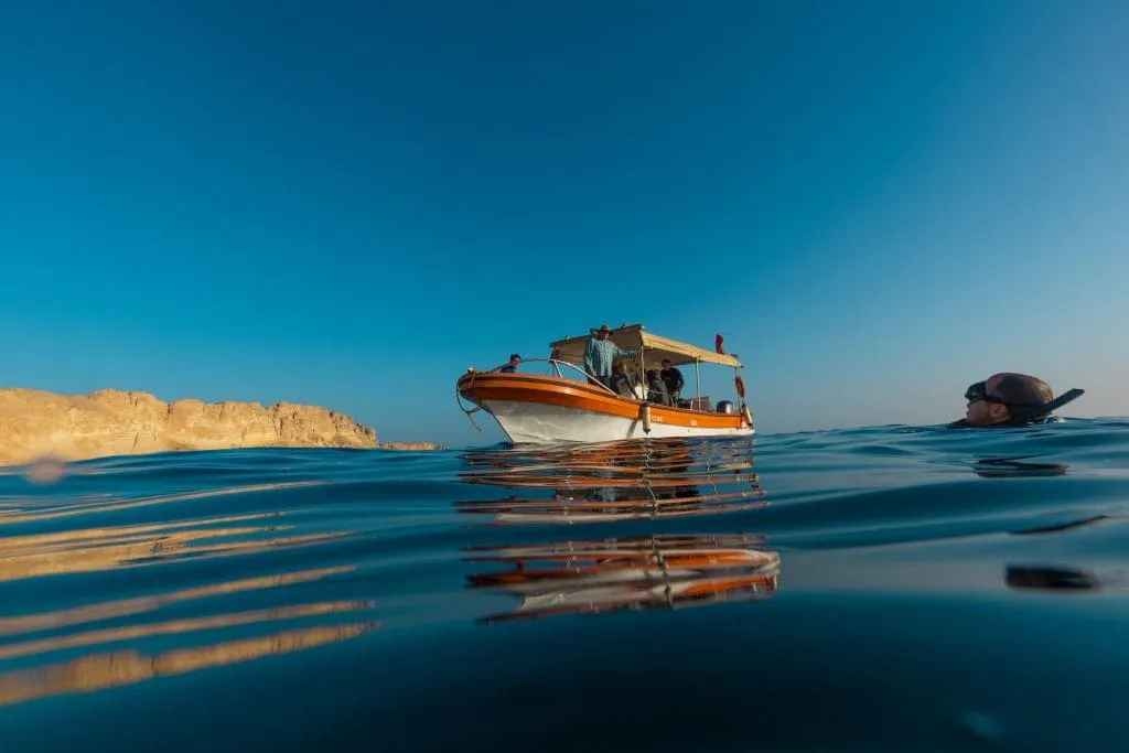 boat on ocean
