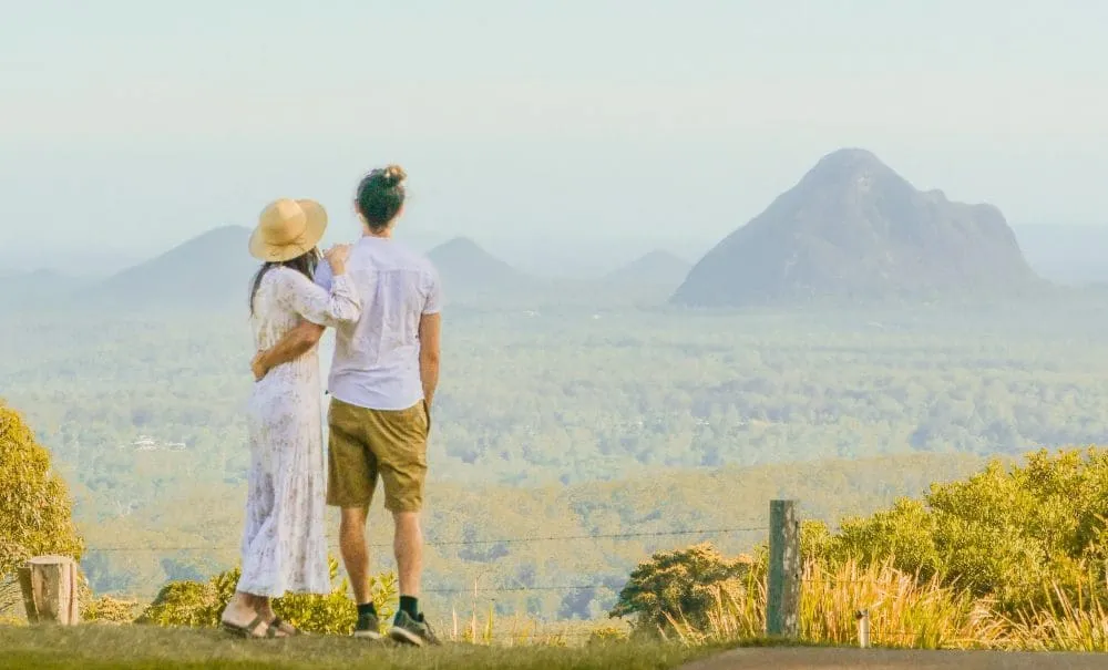 couple overlook mountain view @cjexplores @luxury.escapes