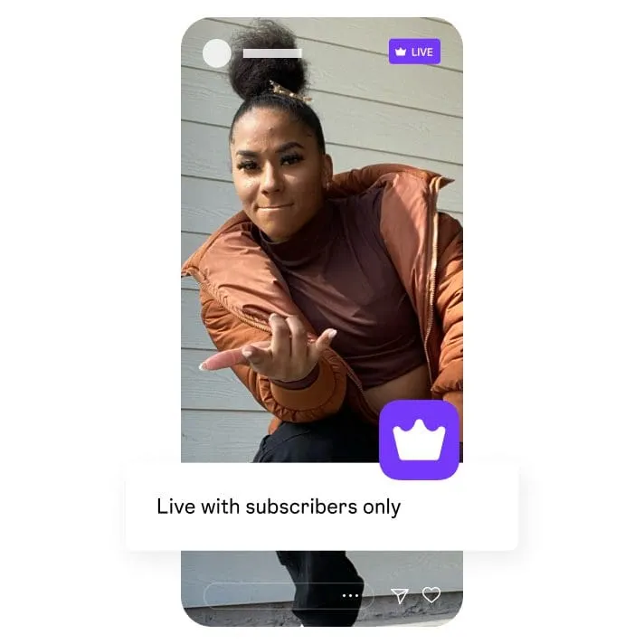 live with subscribers only instagram