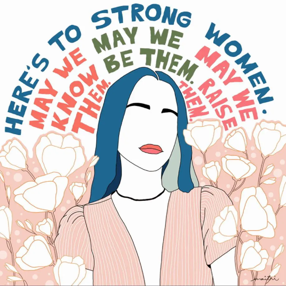 female empowerment illustration