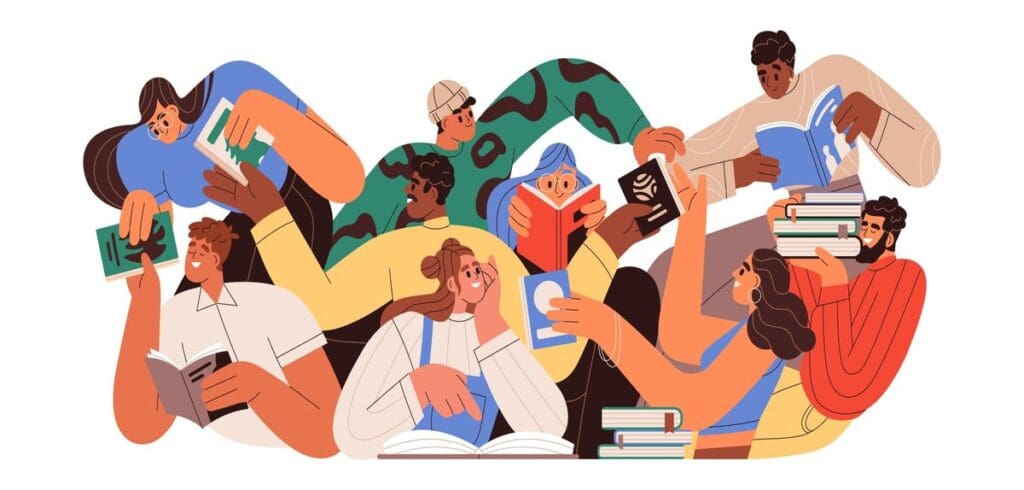 Aaron Brooks BookTok people and books