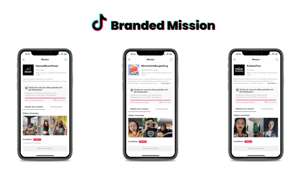 tiktok branded mission