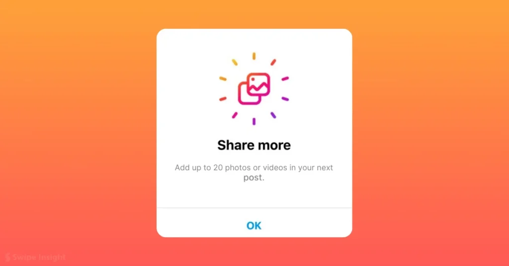 instagram 20 carousel screenshot